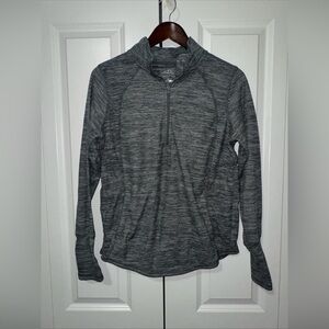 St. Johns Bay Active Lightweight Half Zip Sweater M